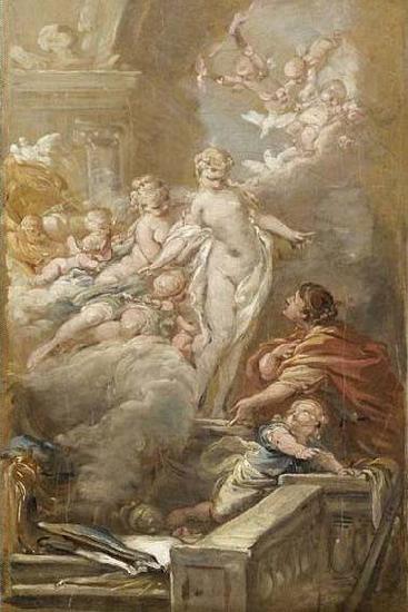 Jean-Baptiste Deshays Pygmalion et Galatee France oil painting art